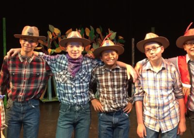 Musical Theater Camp Boys Group 2016